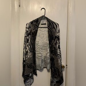Animal Print Cardigan